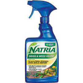 NATRIA 706170A Weed and Grass Killer, 24 oz Bottle