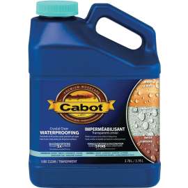 Cabot 1000C Sealant, Liquid, Crystal Clear, 1 gal