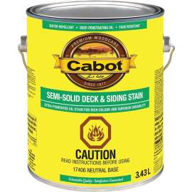Cabot 17400 Series 17406C Deck and Siding Stain