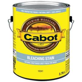 Cabot 10241 Series 142.0010241.007 Bleaching Stain, Gray, 3.78 L