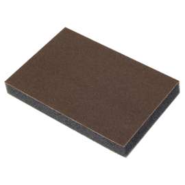 NORTON 00950 Sanding Sponge, 3 in L, 4 in W, 100 Grit, Medium