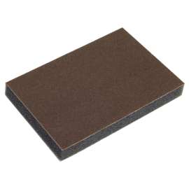 NORTON 04070 Sanding Sponge, 4 in L, 3 in W, 80 Grit, Coarse