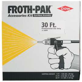 Dow 158399 Gun Hose Assembly, 30 ft L