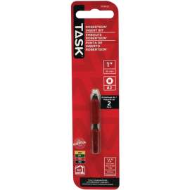 Task T67412 Screwdriver Bit, #2 Drive, 1 in L, Steel