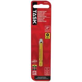 Task T67510 Screwdriver Bit, #0 Drive, 2 in L, Steel