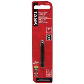 Task T67513 Screwdriver Bit, #3 Drive, 2 in L, Steel