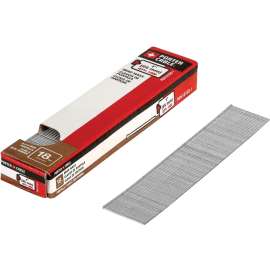 PORTER-CABLE PBN18100-1 Nail, 1 in L, 18 ga Gauge, Steel, Galvanized, Brad Head