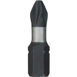 Milwaukee 48-32-5003 Insert Bit, #2 Drive, Phillips Drive, 1/4 in Shank, Hex Shank, 1 in L, Steel