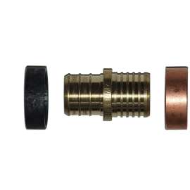 Waterline 1443866-LW/144386 Insert Coupling, 3/4 in, Barb, Brass