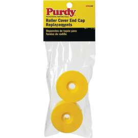 Purdy 140751218 End Cap, Lightweight, Plastic, Yellow