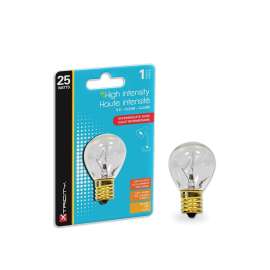 Xtricity 1-63019 Incandescent Bulb, 25 W, S11 Lamp, Intermediate Lamp Base, 170 Lumens, 2700 K Color Temp