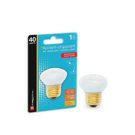 Xtricity 1-63078 Incandescent Bulb, 40 W, R14 Lamp, Medium E26 Lamp Base, 280 Lumens, 2700 K Color Temp