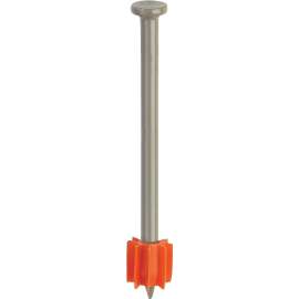 Ramset 1516E Ramguard Pin, 0.145 in Dia Shank, Steel, Zinc
