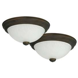 CANARM IFM211T ORB Light Fixture, 120 V, 1-Lamp, Incandescent Lamp, 1100 Lumens Lumens, Steel Fixture