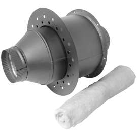 SELKIRK DSP7IWT Insulated Wall Thimble, Aluminized Steel