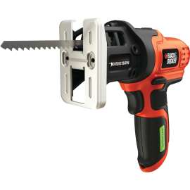 Black+Decker LPS7000 Jig Saw, Tool Only, 7 V, 1/2 in L Stroke, 2050 spm