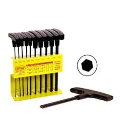 Unitool UT1210L Hexagonal Key Set, 10-Piece