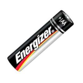 ENERGIZER MAX E91 E91MP Disposable Battery, 1.5 V Battery, 25 mAh, AA Battery, Manganese Dioxide, Zinc