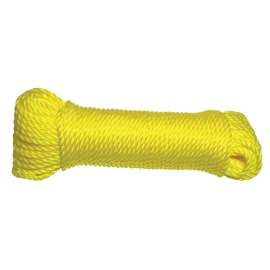 Ben-Mor 60160 Rope, 1/4 in Dia, 50 ft L, Polypropylene