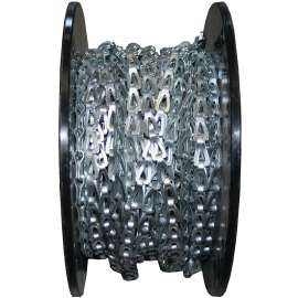 Ben-Mor 51061 Sash Chain, #35, 100 ft L, 106 lb Working Load, Steel, Zinc Plated
