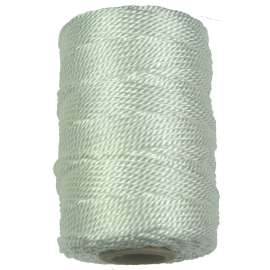 Ben-Mor 60104 Mason and Chalkline Twine, #36 Dia, 250 ft L, Polyester, White