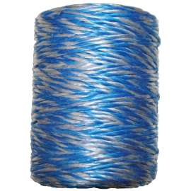 Ben-Mor 60640 Twine, 500 ft L, Polypropylene, Blue/White, Tube