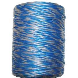 Ben-Mor 60641 Twine, 1500 ft L, Polypropylene, Blue/White, Coil