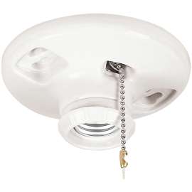 Eaton Wiring Devices 659-SP Lamp Holder, 250 VAC, 660 W, White