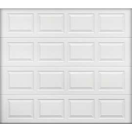 GARAGE DOOR 9X7FT WHITE W/INS