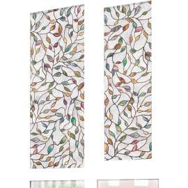 ARTSCAPE 02-3021 Window Film, 36 in L, 24 in W, New Leaf Pattern