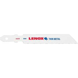 Lenox 20803BT332S Jig Saw Blade, 3/8 in W, 3-5/8 in L, 32 TPI