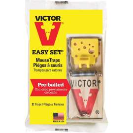 Woodstream EASY SET M035TRI Mouse Trap