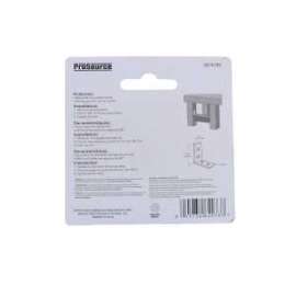 Prosource CB-B015-C4PS Corner Brace, 1-1/2 in L, 1-1/2 in W, 1/2 in H, Steel, Zinc-Plated, 1.8 mm Thick Material