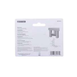 Prosource CB-B02-C4PS Corner Brace, 2 in L, 2 in W, 5/8 in H, Steel, Zinc-Plated, 1.8 mm Thick Material