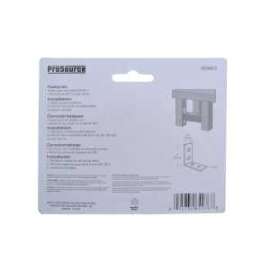 Prosource CB-B03-C4PS Corner Brace, 3 in L, 3 in W, 3/4 in H, Steel, Zinc-Plated, 2.6 mm Thick Material