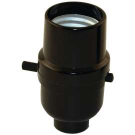 ATRON LA942 Socket, 250 V, 660 W, Phenolic Housing Material, Black