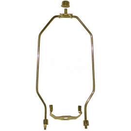 ATRON LA101 Lamp Harp, 7 in L, Brass Fixture