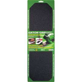 INCOM Gator Grip RE629BL Safety Grit Tape, 21 in L, 6 in W, PVC Backing, Black
