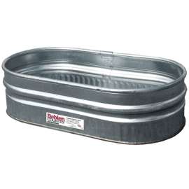 Behlen Country 50130198 Farm Stock Tank, Round, 44 gal Capacity, Steel, Galvanized