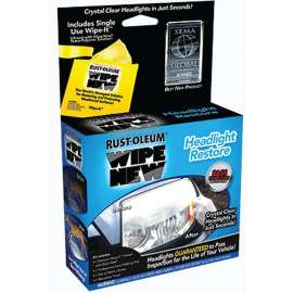 WIPE NEW HDLCAL Headlight Restore, 0.34 fl-oz, Liquid, Sweet