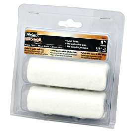 HYDE Ultra Touch 94051 Roller Cover, 3/8 in Thick Nap, 4 in L, Microfiber Cloth Cover