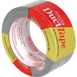 Cantech 394 Series 394-21 Duct Tape, 25 m L, 48 mm W, Polyethylene Backing, Gray
