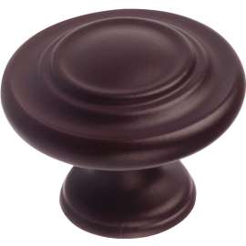 Richelieu Village Series BP10734ORB Knob, 1-1/32 in Projection, Metal, Oil-Rubbed Bronze