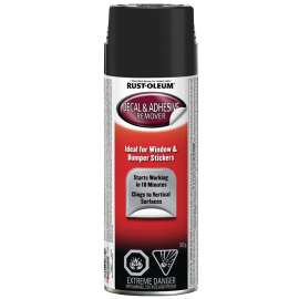 Rust-Oleum Automotive 257790 Decal and Adhesive Remover, Liquid, Solvent Like, 319 mL