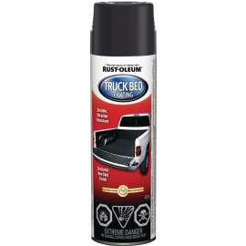RUST-OLEUM AUTOMOTIVE 257804 Truck Bed Coating, Black, 425 g, Aerosol Can