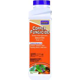 Bonide 771 Copper Fungicide Spray or Dust, Solid, Blue/Green, 1 lb Bottle