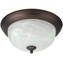 CANARM IFM41313 Ceiling Light Fixture, 2-Lamp, Oil-Rubbed Bronze Fixture