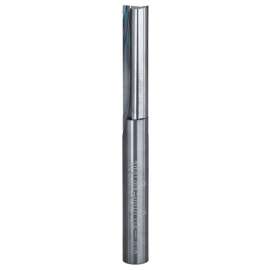 Freud 04-108 Double Flute Straight Bit, 1/4 in Dia Shank, 2-Cutter, Carbide