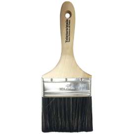 Chidaca 163 16300 Paint Brush, 4 in W, Flat Brush, Polyester Bristle