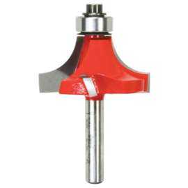 Freud 34-116 Router Bit, 1-1/2 in Dia Cutter, 2-1/2 in OAL, 1/4 in Dia Shank, 4-Cutter, Carbide
